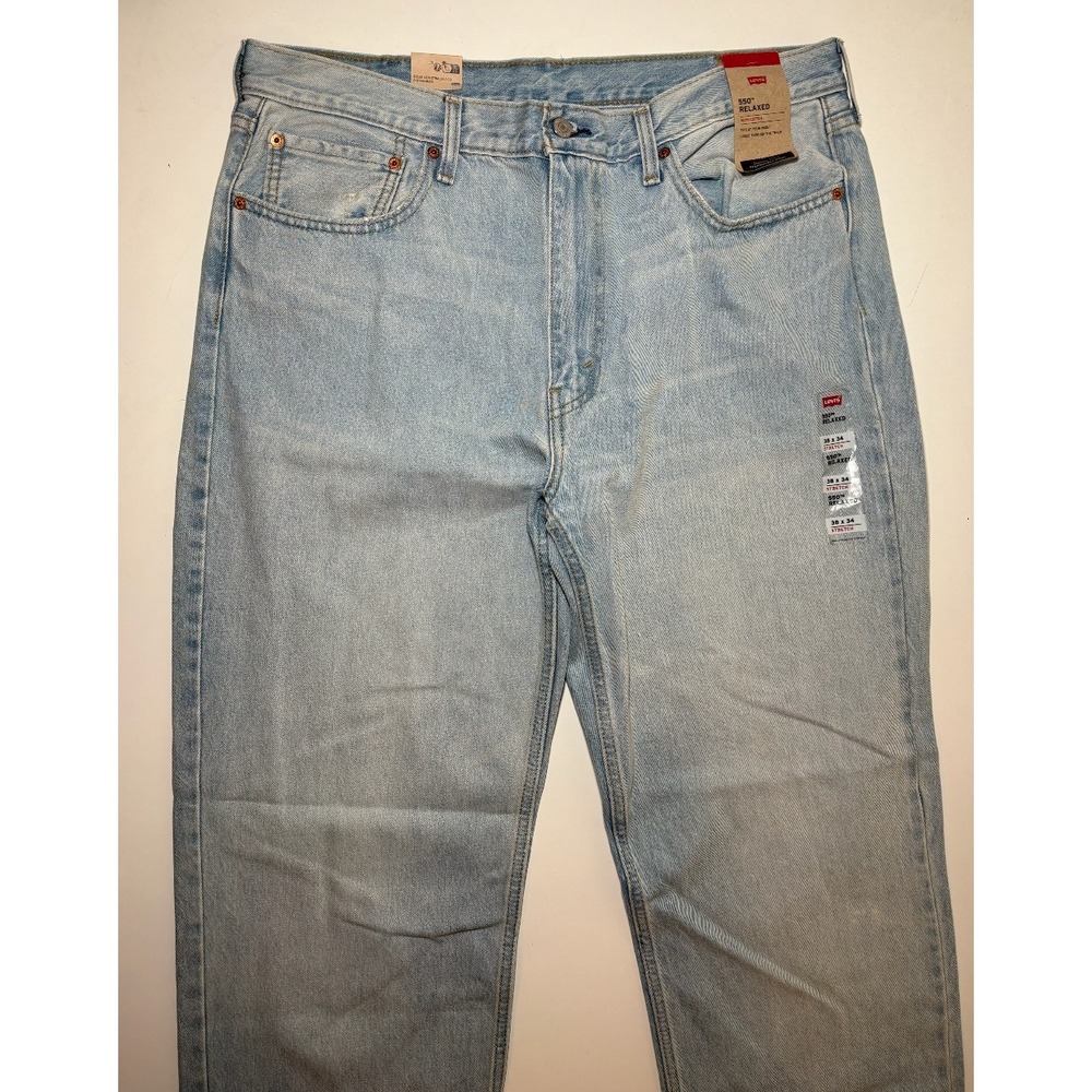 Levi's 550 Men's Light Wash Jeans | NWT | 38 X 34